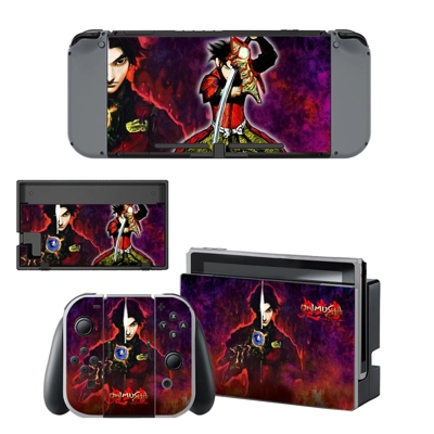 Onimusha decal skin for Nintendo Switch Console and Controllers