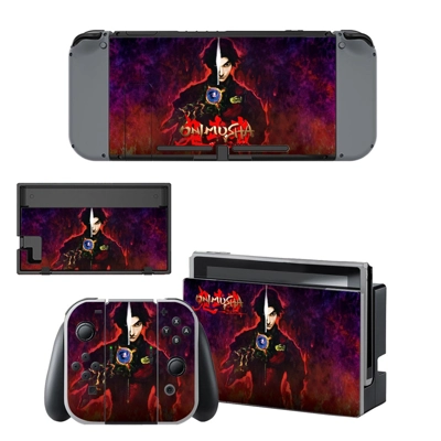Onimusha decal skin for Nintendo Switch Console and Controllers