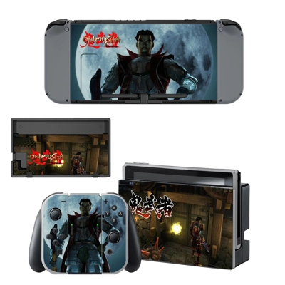 Onimusha decal skin for Nintendo Switch Console and Controllers