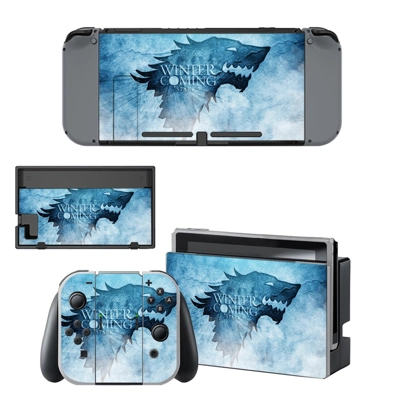 Game of Thrones decal skin for Nintendo Switch Console and Controllers