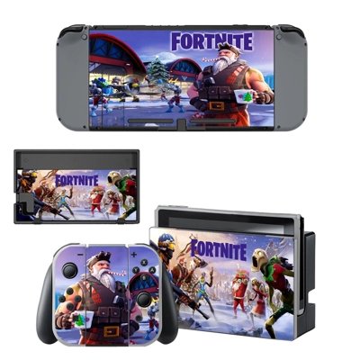 Fortnite decal skin for Nintendo Switch Console and Controllers