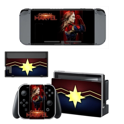 Supergirl decal skin for Nintendo Switch Console and Controllers