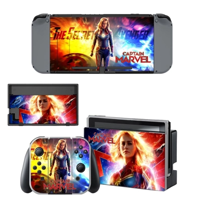 Supergirl decal skin for Nintendo Switch Console and Controllers