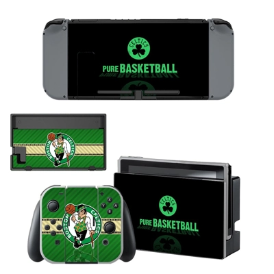 Boston Celtics decal skin for Nintendo Switch Console and Controllers