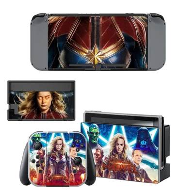 Supergirl decal skin for Nintendo Switch Console and Controllers