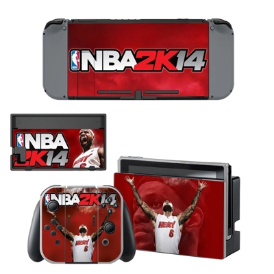NBA 2K14 decal skin for Nintendo Switch Console and Contro..