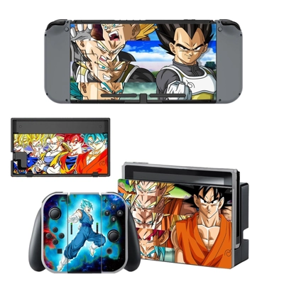 Dragon Ball Super decal skin for Nintendo Switch Console and Controllers
