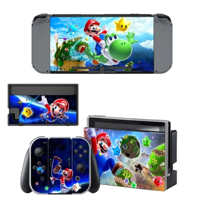 Super Mario Odyssey decal skin for Nintendo Switch Console and Controllers