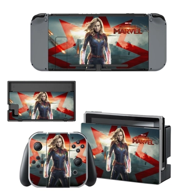 Supergirl decal skin for Nintendo Switch Console and Controllers