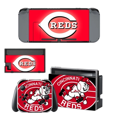 Cincinnati Reds decal skin for Nintendo Switch Console and..