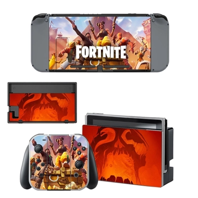 Fortnite decal skin for Nintendo Switch Console and Controllers