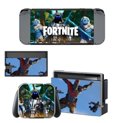 Fortnite decal skin for Nintendo Switch Console and Controllers