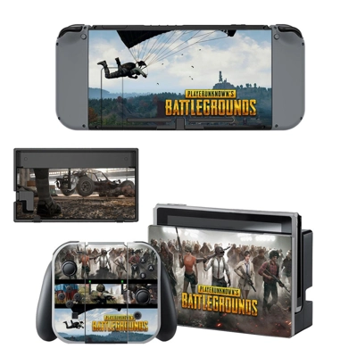 Playerunknown's Battlegrounds decal skin for Nintendo Switch Console and Controllers