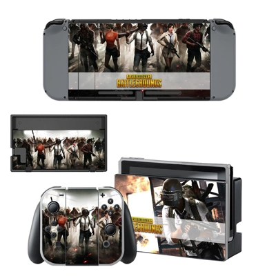 Playerunknown's Battlegrounds decal skin for Nintendo Switch Console and Controllers