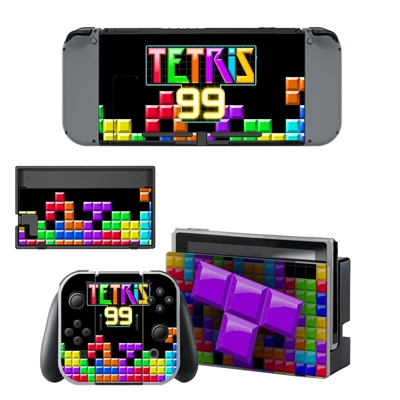 Tetris 99 decal skin for Nintendo Switch Console and Contr.. Tetris 99 decal skin for Nintendo Switch Console and Contr..