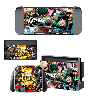 My Hero Academia decal skin for Nintendo Switch Console an.. My Hero Academia decal skin for Nintendo Switch Console an..