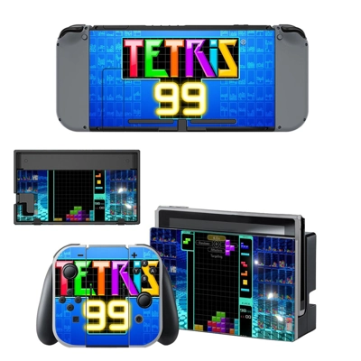 Tetris 99 decal skin for Nintendo Switch Console and Contr.. Tetris 99 decal skin for Nintendo Switch Console and Contr..