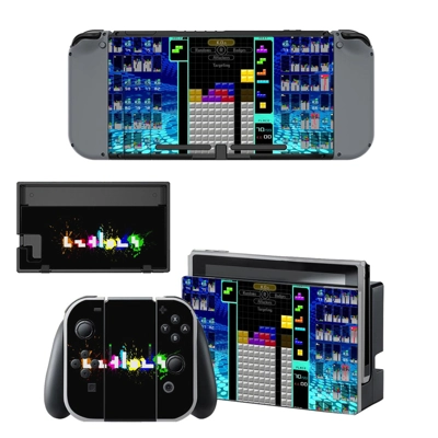 Tetris 99 decal skin for Nintendo Switch Console and Contr.. Tetris 99 decal skin for Nintendo Switch Console and Contr..