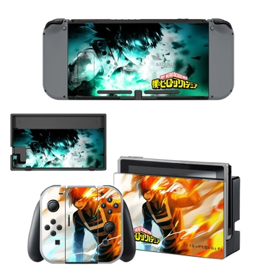 My Hero Academia decal skin for Nintendo Switch Console an.. My Hero Academia decal skin for Nintendo Switch Console an..