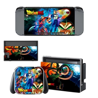 Dragon Ball decal skin for Nintendo Switch Console and Controllers