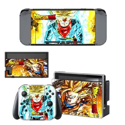 Dragon Ball decal skin for Nintendo Switch Console and Con.. Dragon Ball decal skin for Nintendo Switch Console and Con..