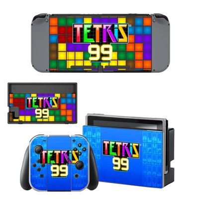 Tetris 99 decal skin for Nintendo Switch Console and Contr.. Tetris 99 decal skin for Nintendo Switch Console and Contr..