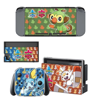Pok�mon Sword and Shield decal skin for Nintendo Switch Co.. Pok�mon Sword and Shield decal skin for Nintendo Switch Co..
