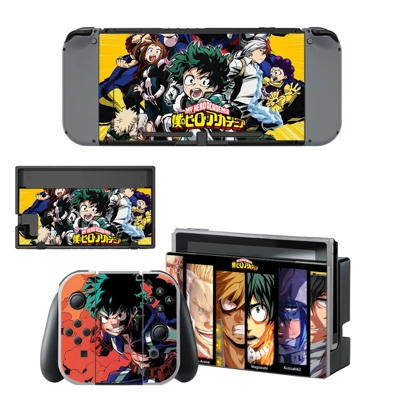 My Hero Academia decal skin for Nintendo Switch Console an.. My Hero Academia decal skin for Nintendo Switch Console an..