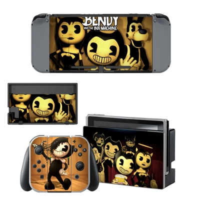Bendy and the Ink Machine decal skin for Nintendo Switch Console and Controllers