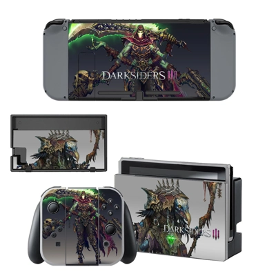 Darksiders 3 decal skin for Nintendo Switch Console and Co.. Darksiders 3 decal skin for Nintendo Switch Console and Co..