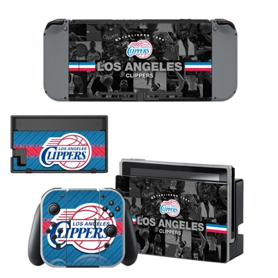 Los Angeles Clippers decal skin for Nintendo Switch Consol.. Los Angeles Clippers decal skin for Nintendo Switch Consol..