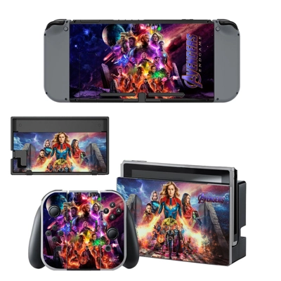 Avengers Endgame decal skin for Nintendo Switch Console an.. Avengers Endgame decal skin for Nintendo Switch Console an..