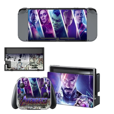 Avengers Endgame decal skin for Nintendo Switch Console an.. Avengers Endgame decal skin for Nintendo Switch Console an..