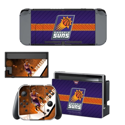 Phoenix Suns decal skin for Nintendo Switch Console and Co.. Phoenix Suns decal skin for Nintendo Switch Console and Co..