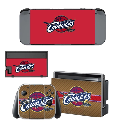 Cleveland Cavaliers decal skin for Nintendo Switch Console.. Cleveland Cavaliers decal skin for Nintendo Switch Console..