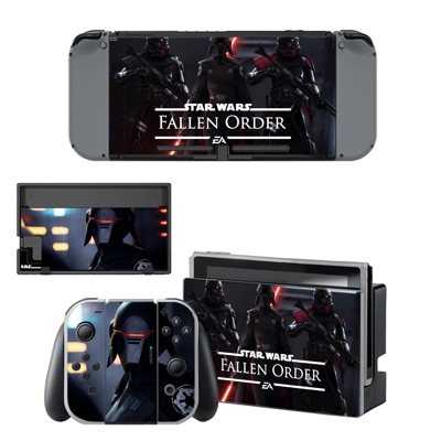 Stars Wars Jedi fallen order decal skin for Nintendo Switch Console and Controllers