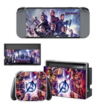 Avengers Endgame decal skin for Nintendo Switch Console an.. Avengers Endgame decal skin for Nintendo Switch Console an..