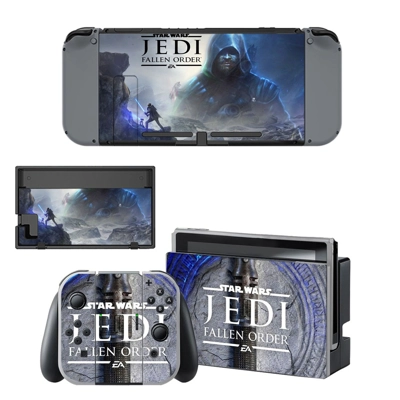 Stars Wars Jedi fallen order decal skin for Nintendo Switch Console and Controllers