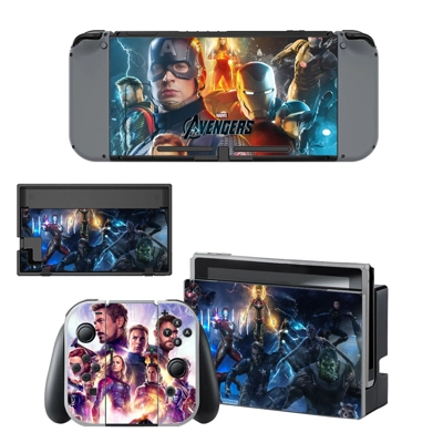 Avengers Endgame decal skin for Nintendo Switch Console an.. Avengers Endgame decal skin for Nintendo Switch Console an..