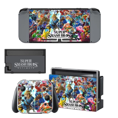 Super Smash Bros decal skin for Nintendo Switch Console an.. Super Smash Bros decal skin for Nintendo Switch Console an..