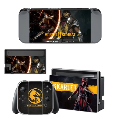 Mortal Kombat 11 decal skin for Nintendo Switch Console and Controllers