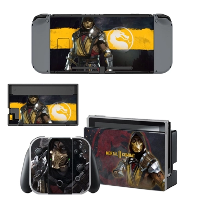 Mortal Kombat 11 decal skin for Nintendo Switch Console an.. Mortal Kombat 11 decal skin for Nintendo Switch Console an..