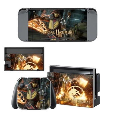 Mortal Kombat 11 decal skin for Nintendo Switch Console and Controllers