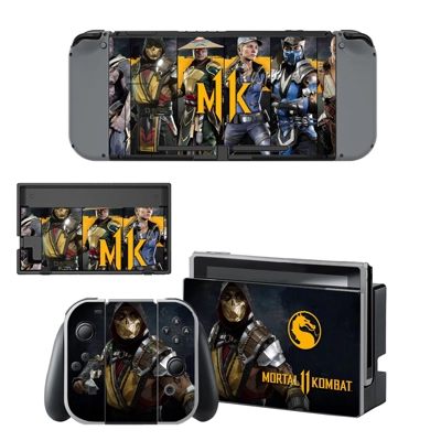 Mortal Kombat 11 decal skin for Nintendo Switch Console and Controllers