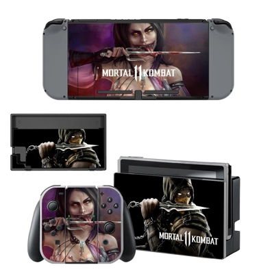 Mortal Kombat 11 decal skin for Nintendo Switch Console and Controllers
