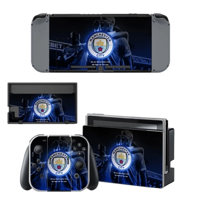 Manchester City decal skin for Nintendo Switch Console and.. Manchester City decal skin for Nintendo Switch Console and..