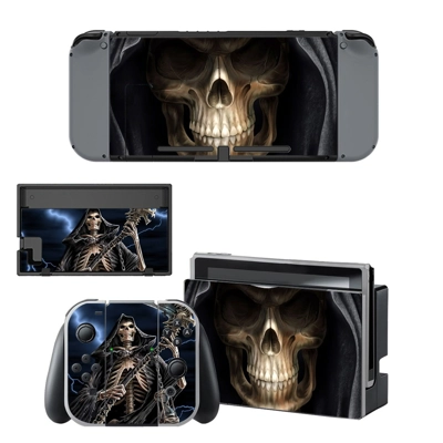 Grim Reaper decal skin for Nintendo Switch Console and Con.. Grim Reaper decal skin for Nintendo Switch Console and Con..