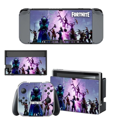 Fortnite decal skin for Nintendo Switch Console and Controllers