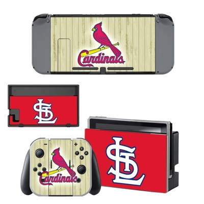 St louis cardinals decal skin for Nintendo Switch Console .. St louis cardinals decal skin for Nintendo Switch Console ..