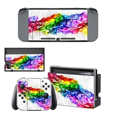 Abstraction decal skin for Nintendo Switch Console and Con.. Abstraction decal skin for Nintendo Switch Console and Con..